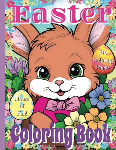 Easter Bunny Coloring Book