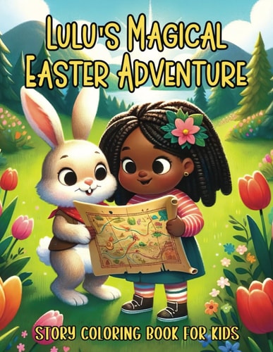 Lulu's Magical Easter Adventure Story Coloring Book for Kids A Journey of Friendship and Magic