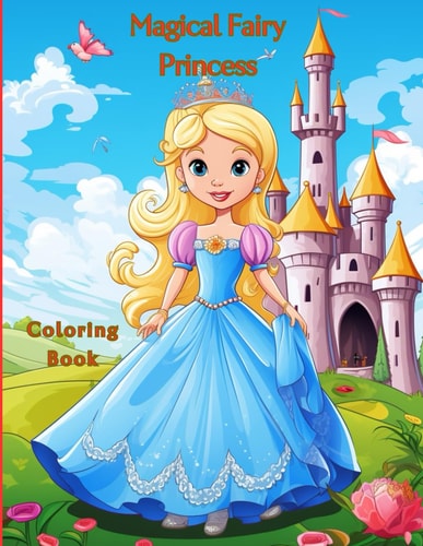 Fairy Princess Coloring Book