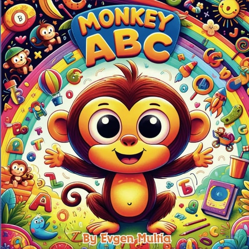 Monkey ABC A Joyful Journey from A to Z with Our Playful Monkey Friends
