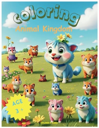 Coloring Animal Kingdom Color Book, Imagination Paint!