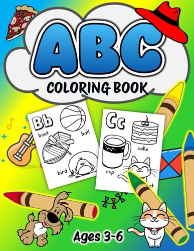 Alphabet Coloring Book Read & Color Fun!