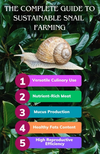 The Complete Guide to Sustainable Snail Farming