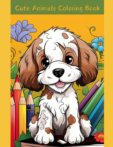 Cute Animals Coloring Book Marvelous Pictures Only Your Imagination Required