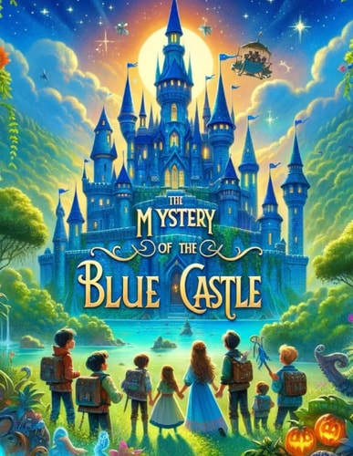 The Mystery of the Blue Castle - Coloring Book