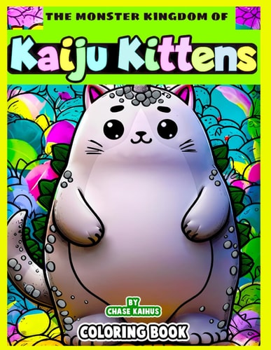 Kaiju Kittens Coloring Book The Monster Kingdom of Giant Cat Kaijus - An Exciting Journey for Relaxation and Fun!: Unleash Your Creativity with Cat Kaijus Illustrations Through for a Flawless Coloring Experience!