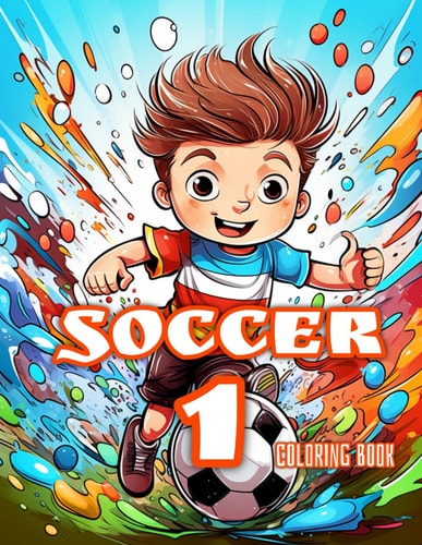Soccer 1 - Activity Book for Kids Coloring Book
