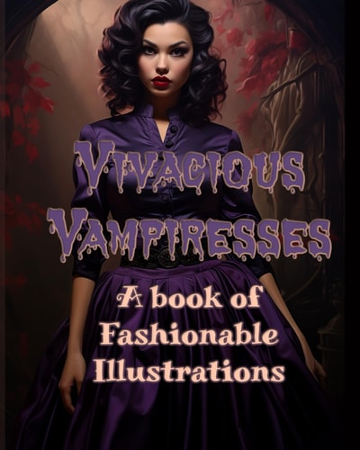 Vivacious Vampiresses A Book of Fashionable Illustrations