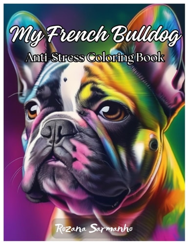My French Bulldog Anti-Stress Coloring Book