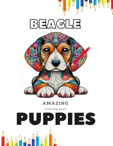 Puppies Amazing Coloring Book Puppies Coloring Pages Taking Away Stress and Relaxing the Mind