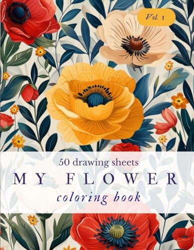 My Flower Coloring Book