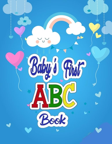 Baby's First ABC Book Baby Shower Coloring Book and Baby First Alphabet Book