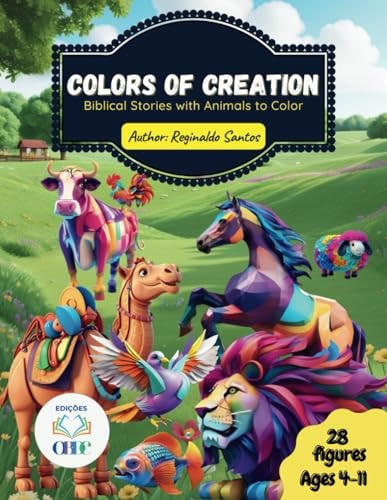 Colors of Creation Biblical Stories with Animals to Color