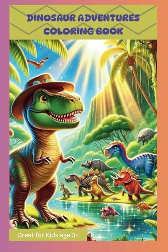 Dinosaur Adventures Coloring Book