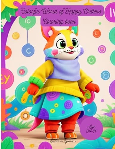 Colorful World of Happy Critters World of Colorful Creativity