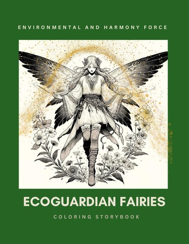 EcoGuardian Fairies Environmental and Harmony Force: A Coloring Storybook