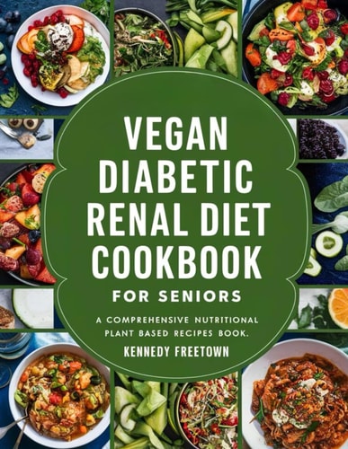 Vegan Diabetic Renal Diet Cookbook for Seniors A Comprehensive Nutritional Plant Based Recipes Book