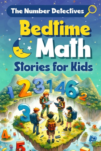 The Number Detectives Bedtime Math Stories for Kids: Math Stories