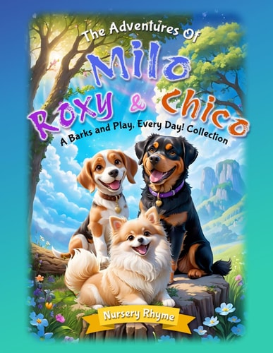 The Adventures Of Milo, Roxy and Chico, A Barks and Play, Every Day! Collection Tales of Three Tails (3-in-1 Collection) of Heartwarming Adventures Perfect for Little Dog Lovers! Delightful Rhyming Journeys."Softcover Version"