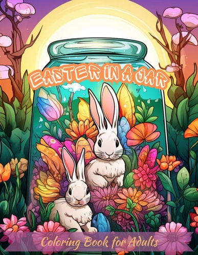 Easter In A Jar A Coloring Book for Christians who Celebrate Easter
