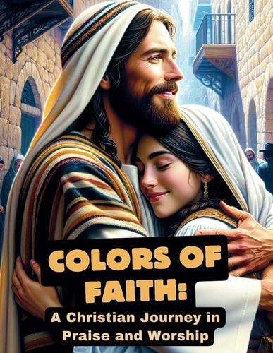 Colors of Faith A Christian Journey in Praise and Worship: Embrace God's Grace, Love, and Promises Through Creative Meditation and Scripture-Inspired Art #JASlyf