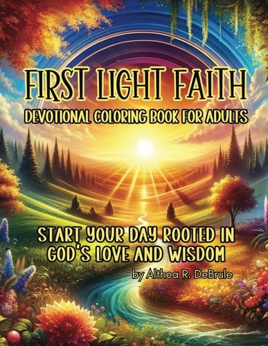 First Light Faith Devotional Coloring Book for Adults Start Your Day Rooted in God's Love and Wisdom