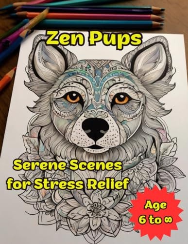 Zen Pups Serene Scenes for Stress Relief