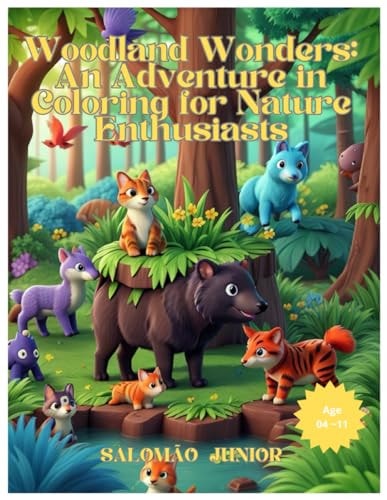 Woodland Wonders An Adventure in Coloring for Nature Enthusiasts