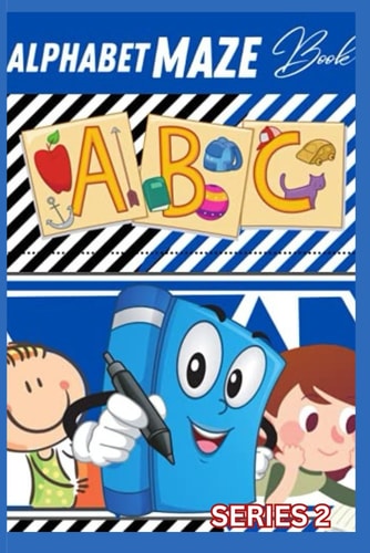 Alphabet Maze Book Alphabet Tracing