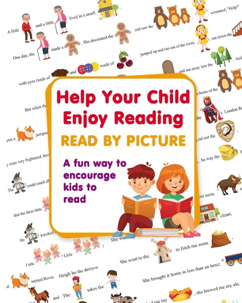 READ BY PICTURE. Fairy Tales + Nursery Rhymes: Book for Beginning Readers