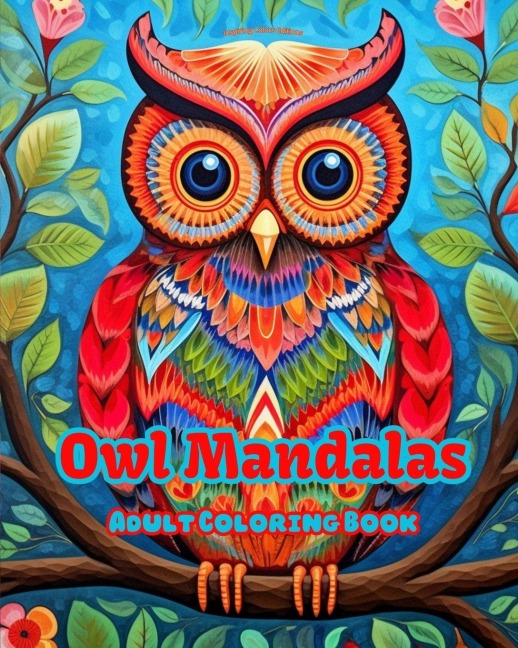 Owl Mandalas | Adult Coloring Book | Anti-Stress and Relaxing Mandalas to Promote Creativity: Mystical Owl Designs to Relieve Stress and Balance the Mind