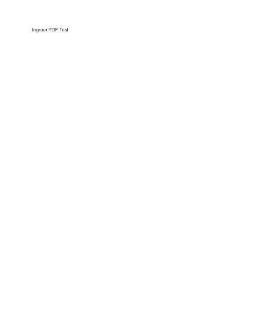 Ingram PDF Test