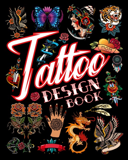 Tattoo Design Book: Creative Ideas for Body Ink for Adults