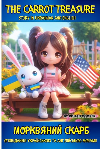 The Carrot Treasure Story in Ukrainian and English