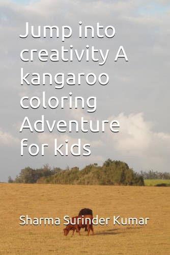 Jump Into Creativity A Kangaroo Coloring Adventure for Kids