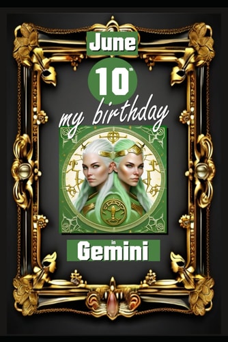 June 10th, My Birthday Born on June 10th, Under the Sign of Gemini, Exploring My Attributes and Character Traits, Strengths and Weaknesses, Alongside the Companions of My Birthdate and Significant Historical Events.