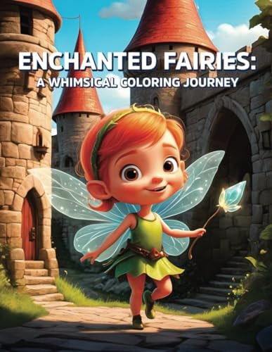 Enchanted Fairies A Whimsical Coloring Journey: Discover Magic with 32 Enchanting Fairy Illustrations
