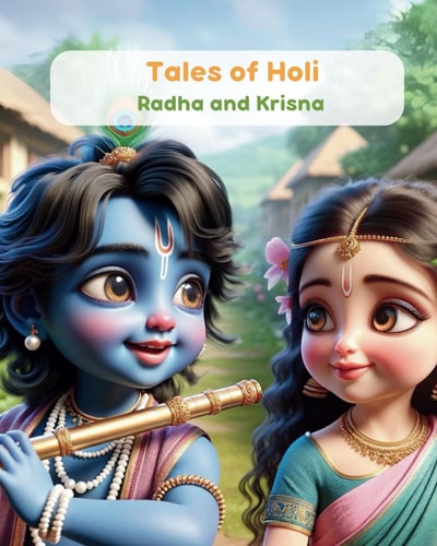 Tales of Holi Radha and Krisna: Illustrated Story of Krishna and Radha for Kids