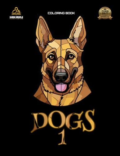 Dogs Animals Coloring Book