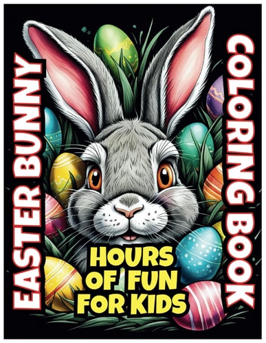 Easter Bunny Coloring Book for Kids Activity Coloring Book For Children