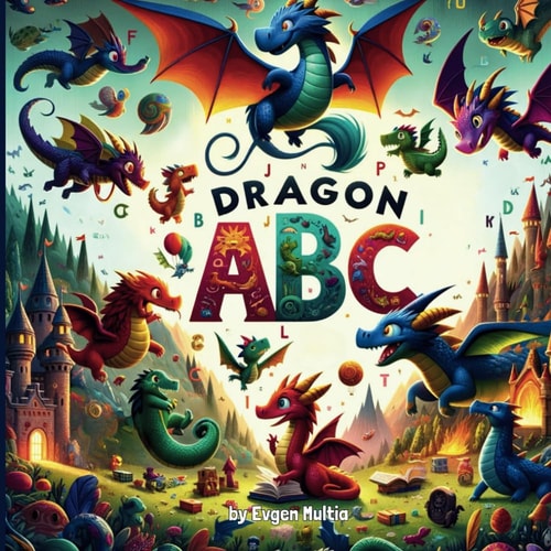Dragon ABC A Magical Journey Through the Alphabet with Colorful Dragons
