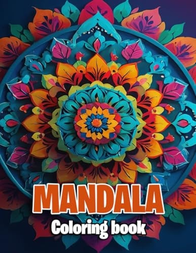 "Garden of Tranquility A Coloring Book with Mandalas" Coloring Book with Mandalas