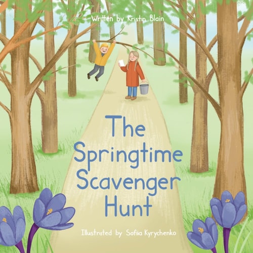 The Springtime Scavenger Hunt Children's Book About Sibling Teamwork, Embracing Nature, and the Joys of Spring!