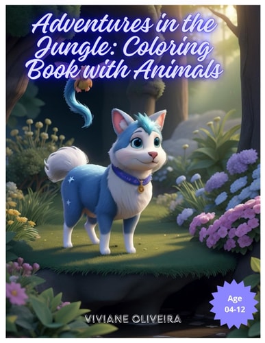 Jungle Adventures Animal Coloring Book