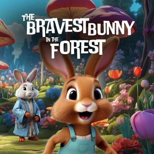 The Bravest Bunny in the Forest Children's Picture Book with Catchy Rhymes. An Ideal Bedtime Story about Overcoming Fear, with a Subtle Storyline Useful for Kids with Anxiety and ADHD Issues.