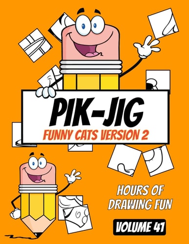 Unleash Your Creative Spark with PIK-JIG The Ultimate Pen and Ink Drawing Gift for Teens - Funny Cats Edition: Elevate Your Drawing Skills with PIK-JIG: A Teen Drawing Adventure