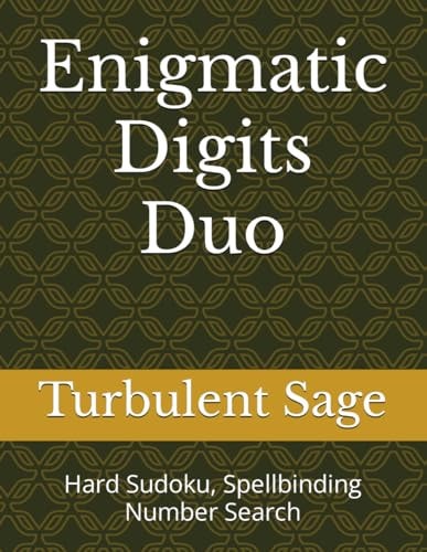 Enigmatic Digits Duo Hard Sudoku, Spellbinding Number Search