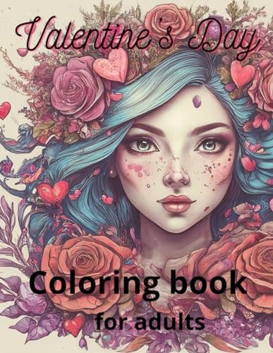 Valentine's Day. Coloring Book for Adults