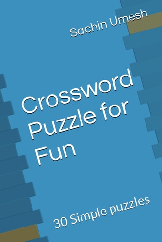Crossword Puzzle for Fun 30 Simple Puzzles
