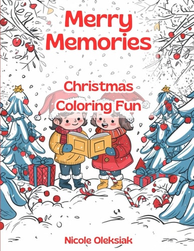 Merry Memories Christmas Coloring Fun